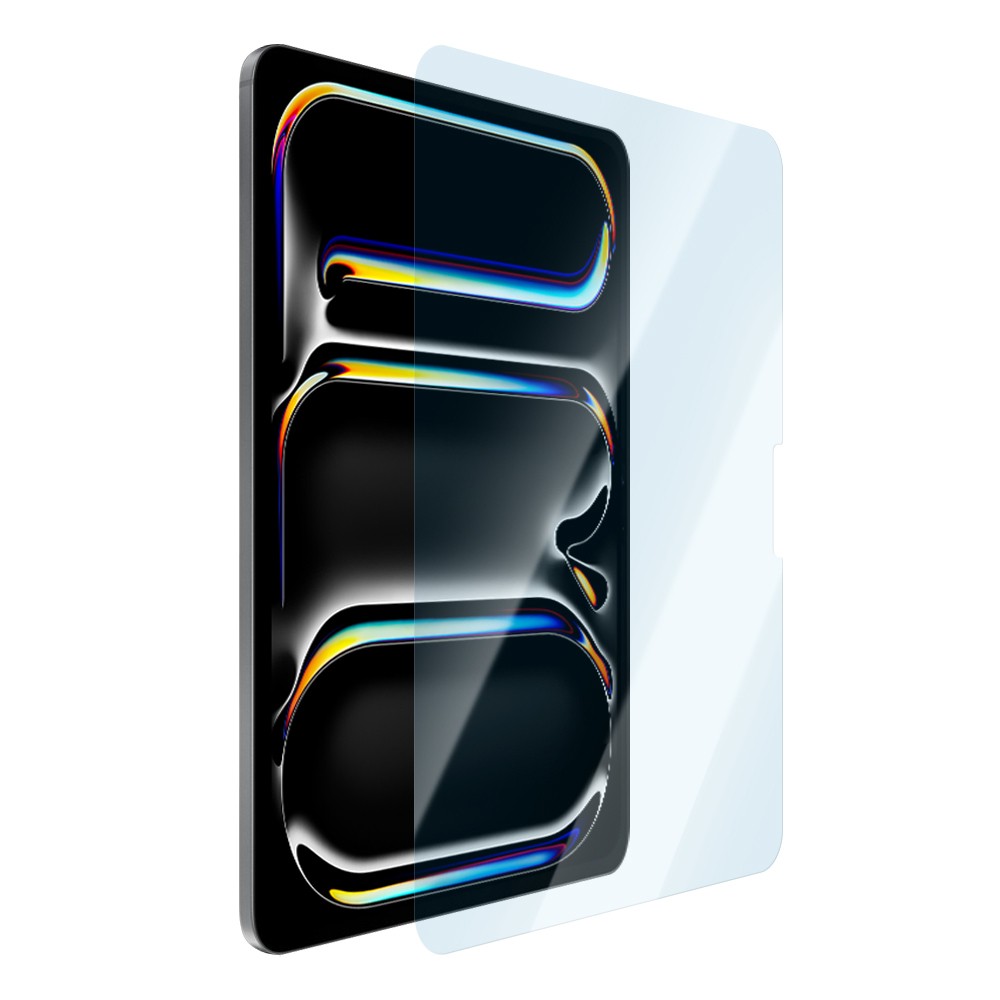 Apple iPad Pro 11 2024 CaseWorld Eyesafe Mavi Işık Teknolojili Temperli Cam Ekran Koruyucu + Uygulama Aparatı