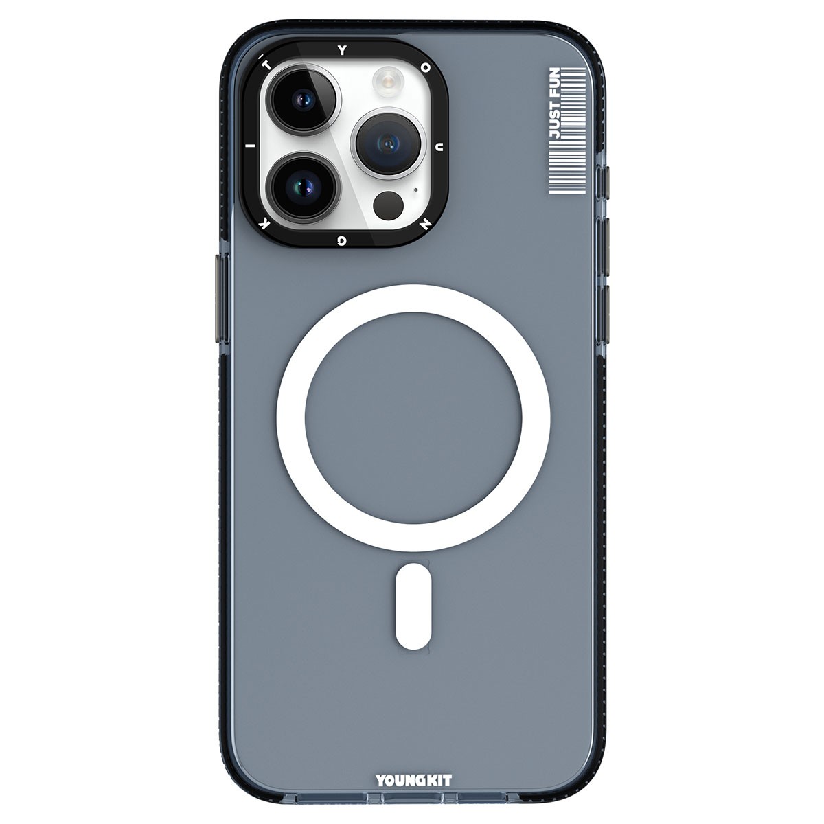 iPhone 15 Pro Kılıf Magsafe Şarj Özellikli YoungKit Crystal Color Serisi Kılıf