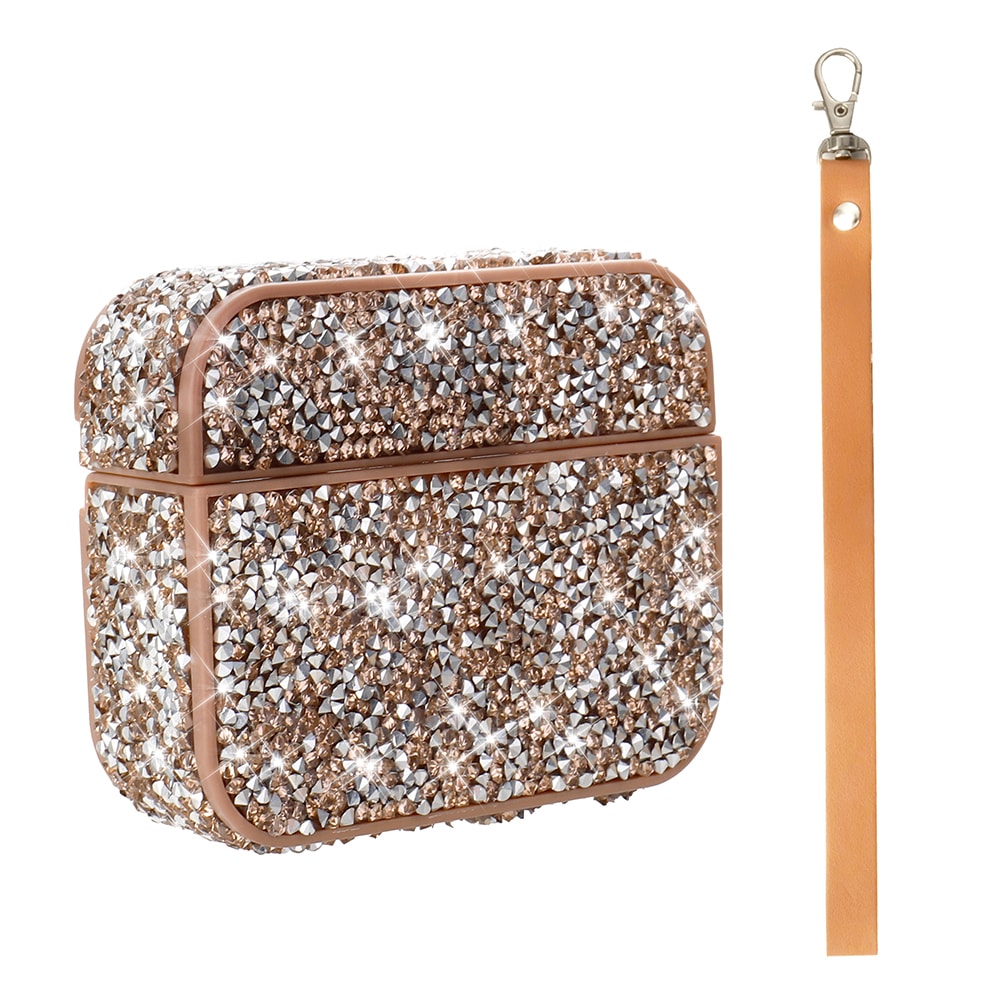 Apple Airpods Pro 2 Zore Airbag 45 Bilek Askı Aparatlı Simli Şeffaf Kılıf