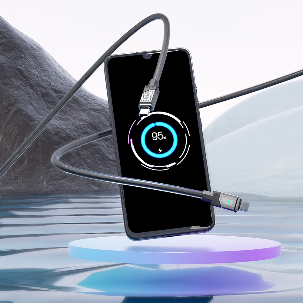 Lenyes LC506 Type-C to Type-C PD 100W Hızlı Şarj Özellikli Data ve Şarj Kablosu 1M