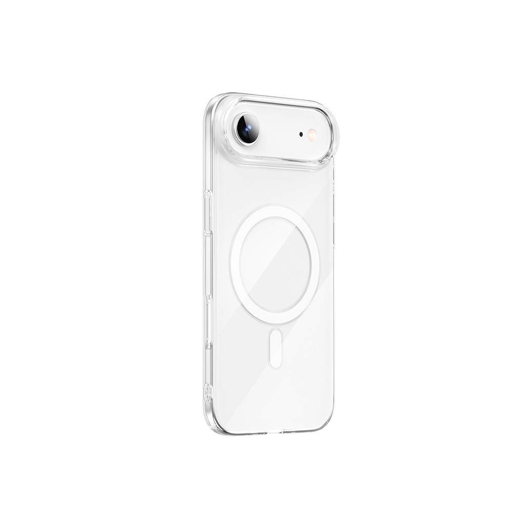 Apple iPhone 17 Air Kılıf M-safe Şarj Özellikli Wiwu YXK-207 Invisible Pro Sert PC Kapak