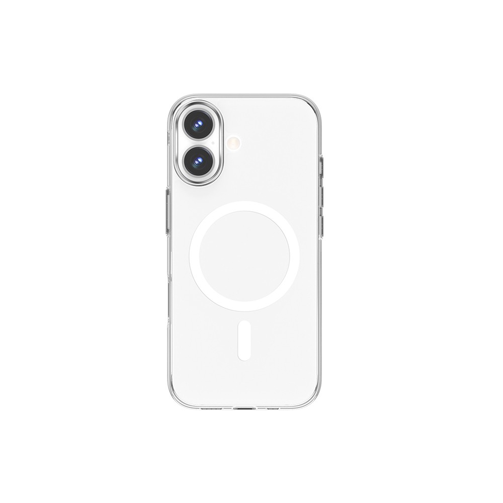 Apple iPhone 17 Kılıf M-safe Şarj Özellikli Wiwu YXK-208 Invisible Ultra Sert PC Kapak
