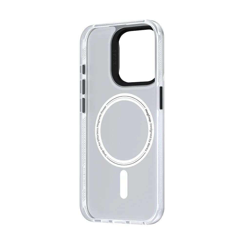 Apple iPhone 14 Pro Max Kılıf M-safe Şarj Özellikli Mekanik Tasarımlı Benks Perspective Serisi Kapak