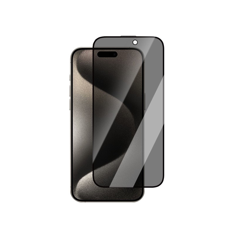 Apple iPhone 14 Pro CaseWorld HD Serisi 0.33mm Privacy Temperli Cam Ekran Koruyucu