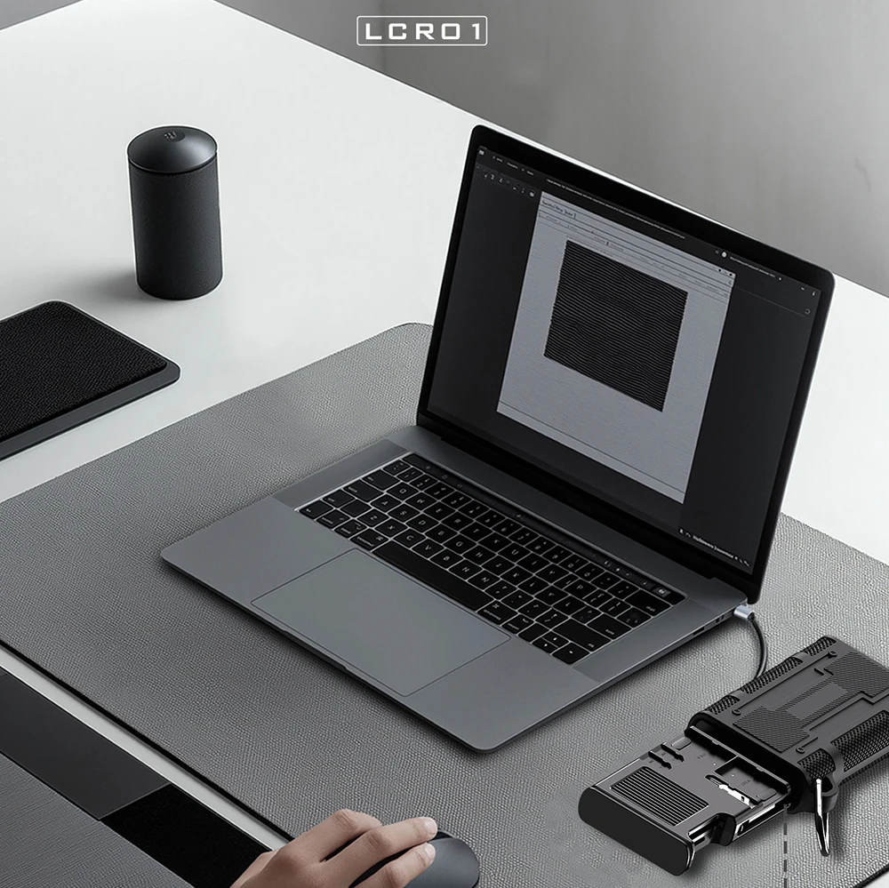 Lenyes LCR01 Type-C Kablolu Su Geçirmez Çoklu Kart Depolama ve Okuyucu Kutusu 10 Gbps