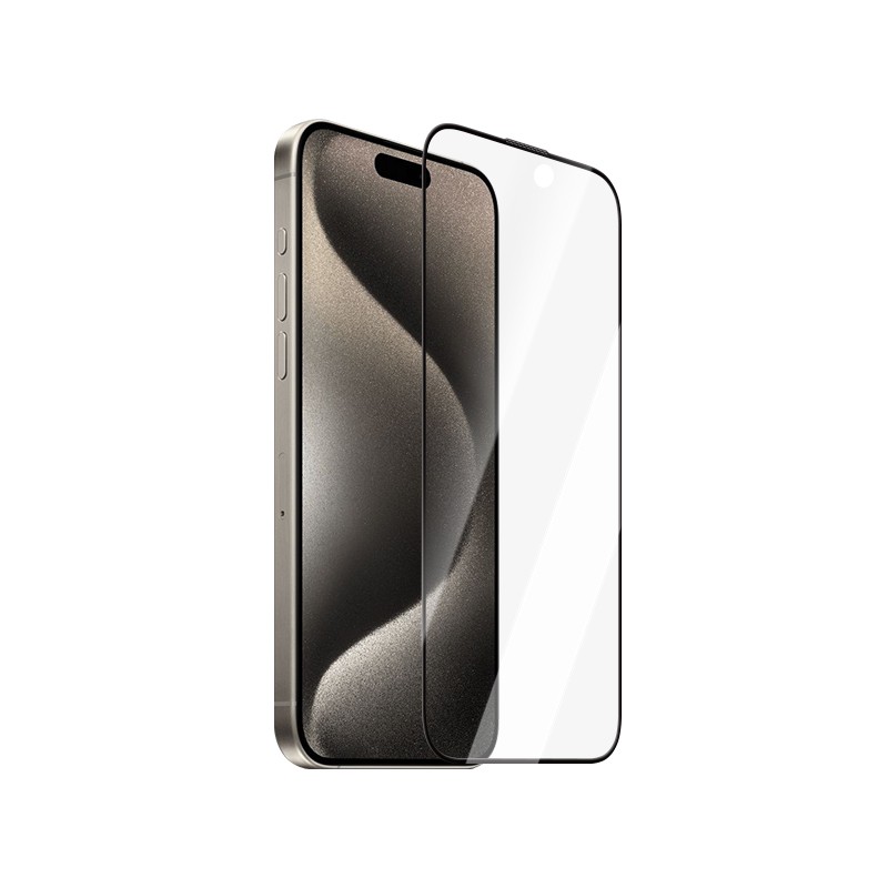 Apple iPhone 15 Pro Max CaseWorld HD Serisi 0.33mm Temperli Cam Ekran Koruyucu