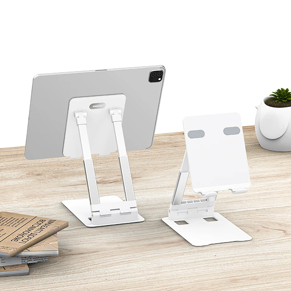 Recci RHO-M08 Ayarlanabilir Katlanabilir 90 Derece Dönebilen Telefon ve Tablet Standı