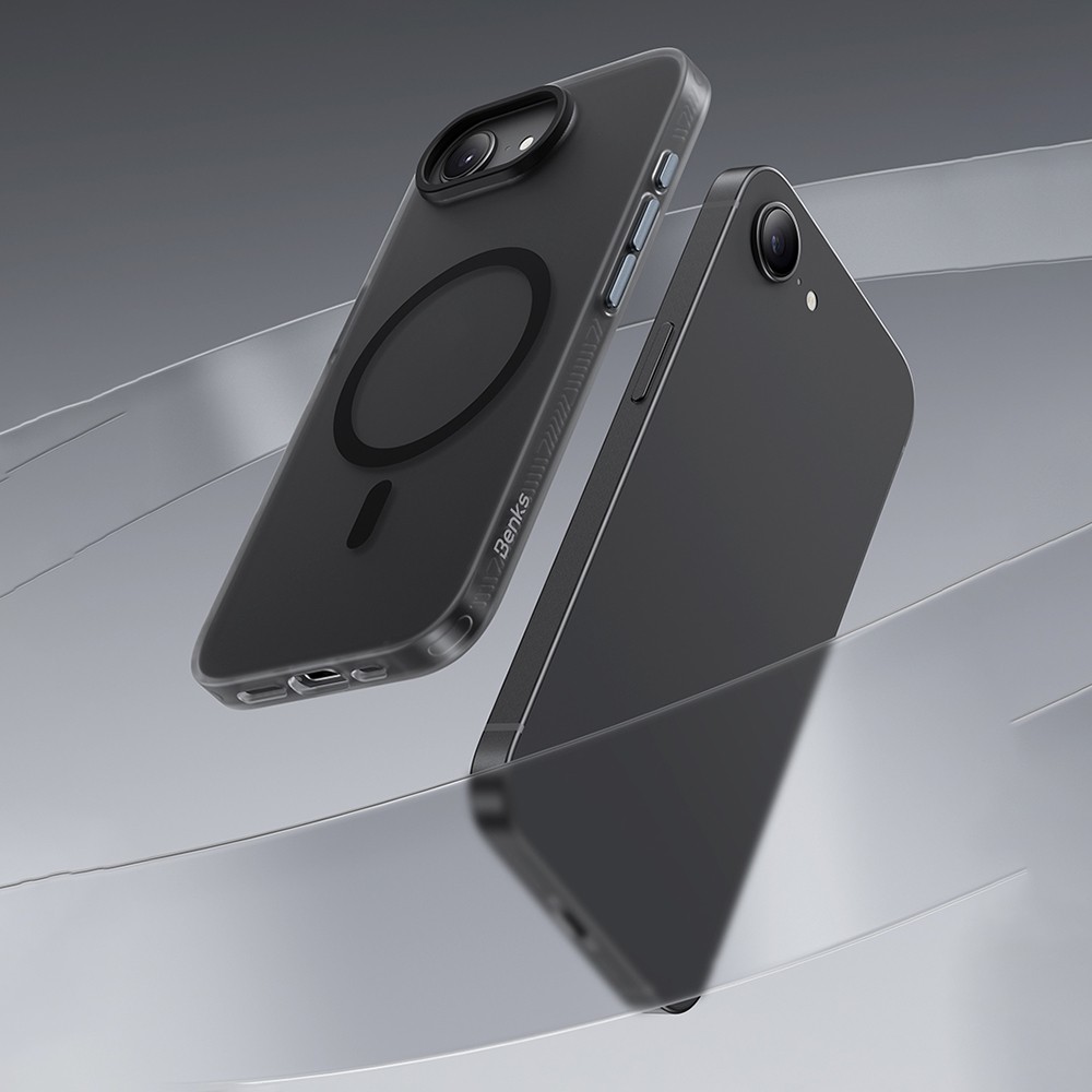 Apple iPhone 16E Kılıf M-safe Şarj Özellikli Benks Lucid Armor Kapak