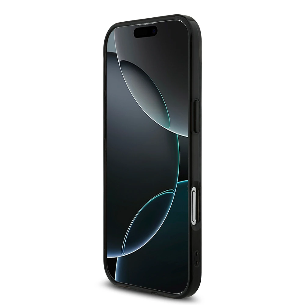 Apple iPhone 17 Air Kılıf AMG Orjinal Lisanslı M-safe Şarj Özellikli Çift Katmanlı Kırmızı Çapraz Çizgili Kapak