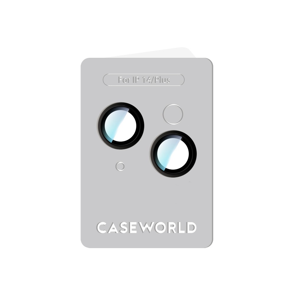 Apple iPhone 14 CaseWorld Alloy Serisi Oleofobik Anti Reflective Kamera Lens Koruyucu