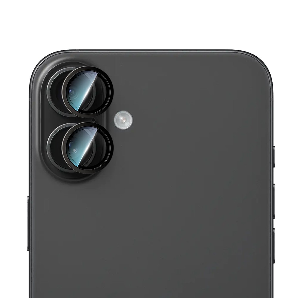 Apple iPhone 16 Plus CaseWorld Alloy Two-Color Serisi Lens Koruyucu