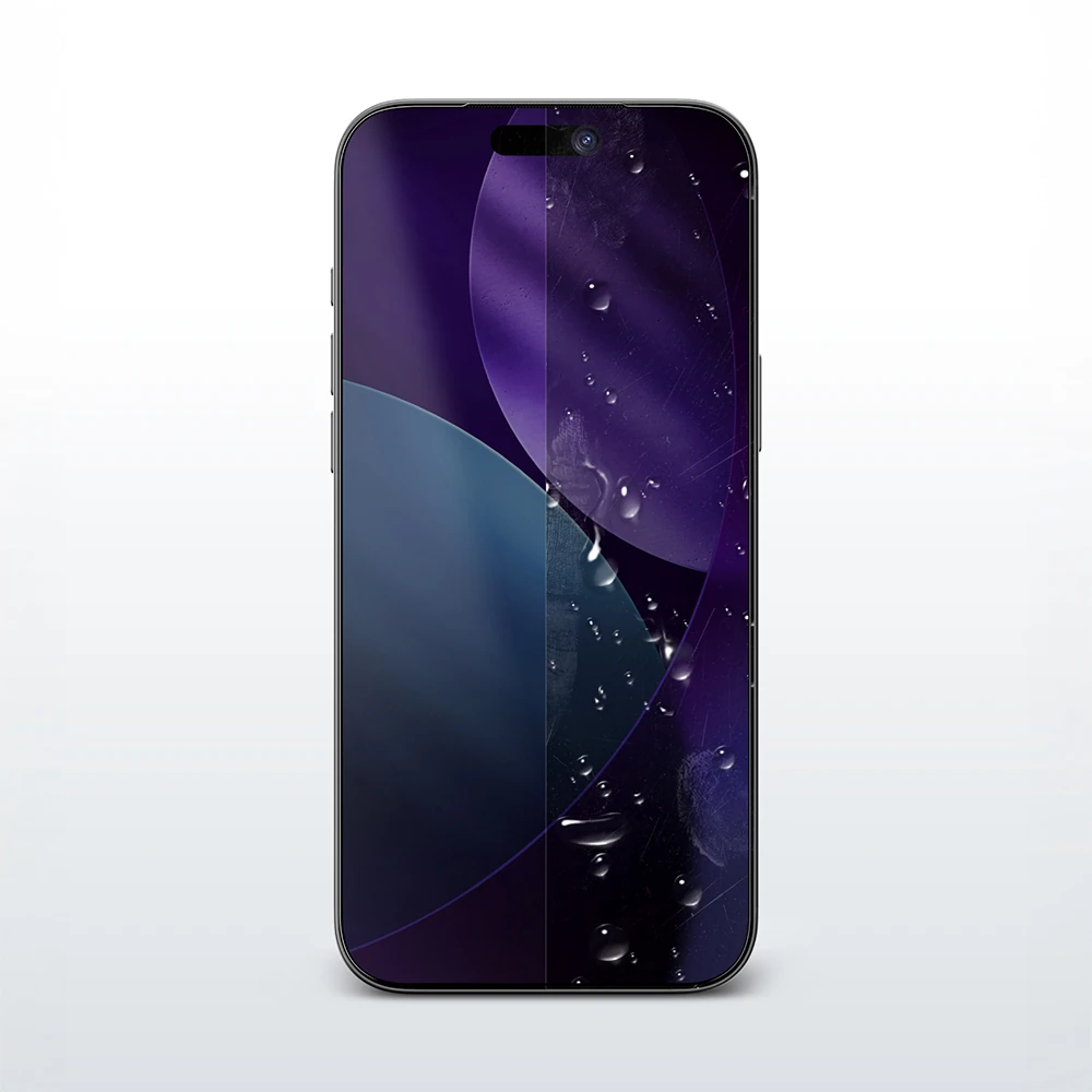 Apple iPhone 17 Air Amazingthing Titan Privacy Parmak İzi Bırakmayan Temperli Cam Ekran Koruyucu