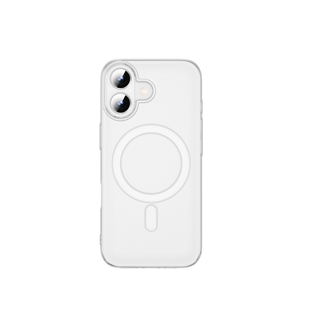 Apple iPhone 17 Kılıf M-safe Şarj Özellikli Wiwu YXK-207 Invisible Pro Sert PC Kapak