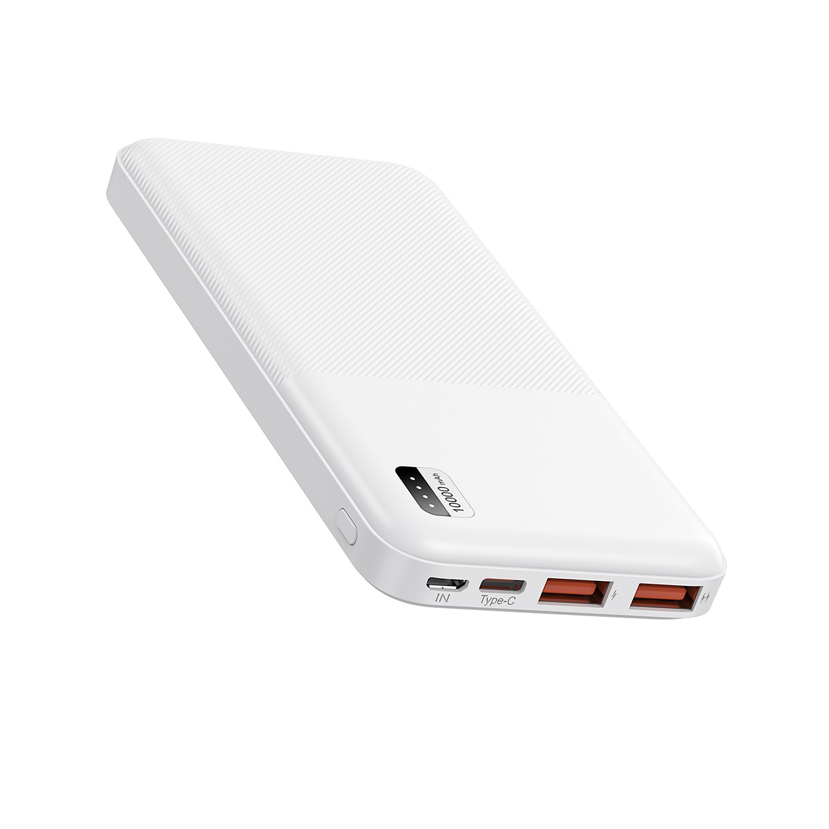 Xipin PX721 Hızlı Şarj Özellikli LED Işık Göstergeli Dual USB Taşınabilir Powerbank 10000mAh