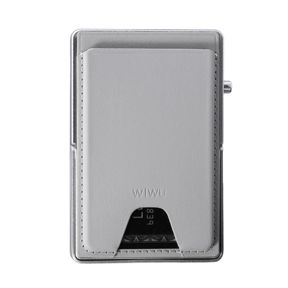 Wiwu MW-006 Tasarımlı 6 Hazneli PU Magnetik Standlı Kartlık