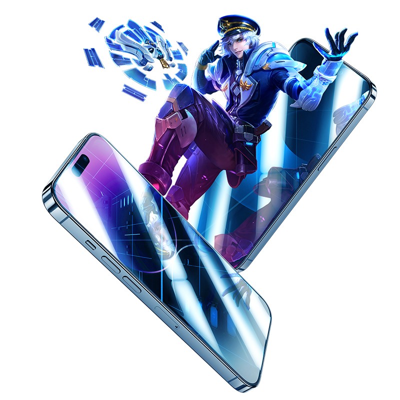 Apple iPhone 13 Pro Max Benks JoyTouch Mat Oyun Ekran Koruyucu + Kolay Uygulama Aparatı