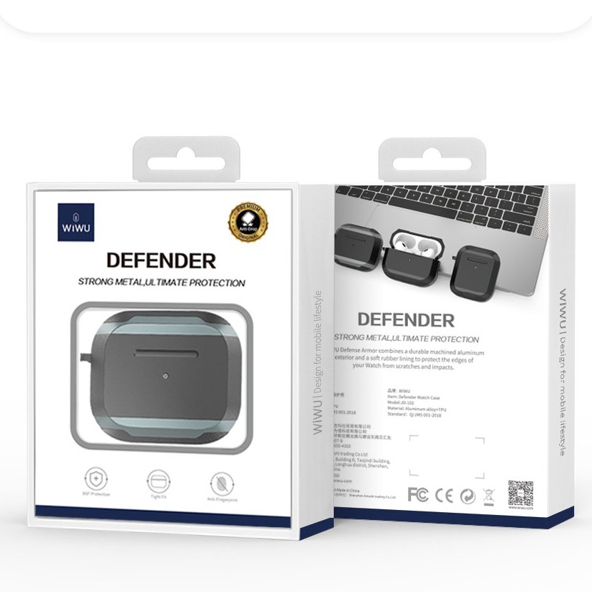 Airpods Pro Kılıf Wiwu JD-102 Defender Anti Shock Koruyucu Kılıf