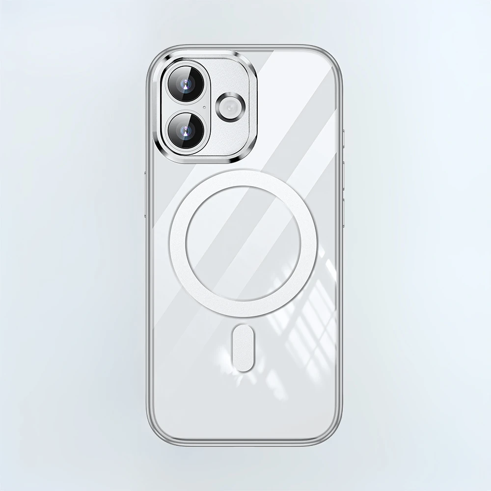 Apple iPhone 17 Kılıf M-safe Şarj Özellikli Wlons Standlı Efsane Kapak