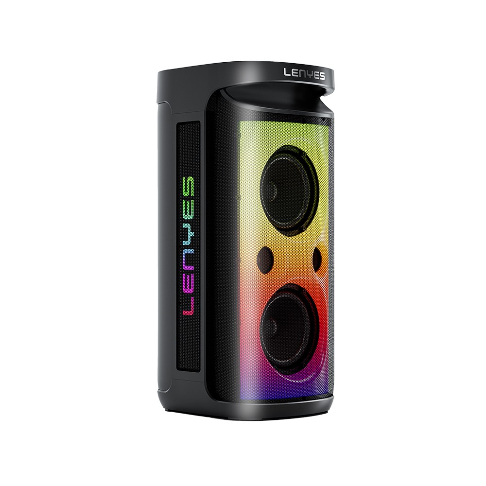 Lenyes S882 Su Geçirmez Mikrofonlu Çoklu Giriş RGB Işıklı TWS Karaoke FM Bluetooth Hoparlör v5.3 200W