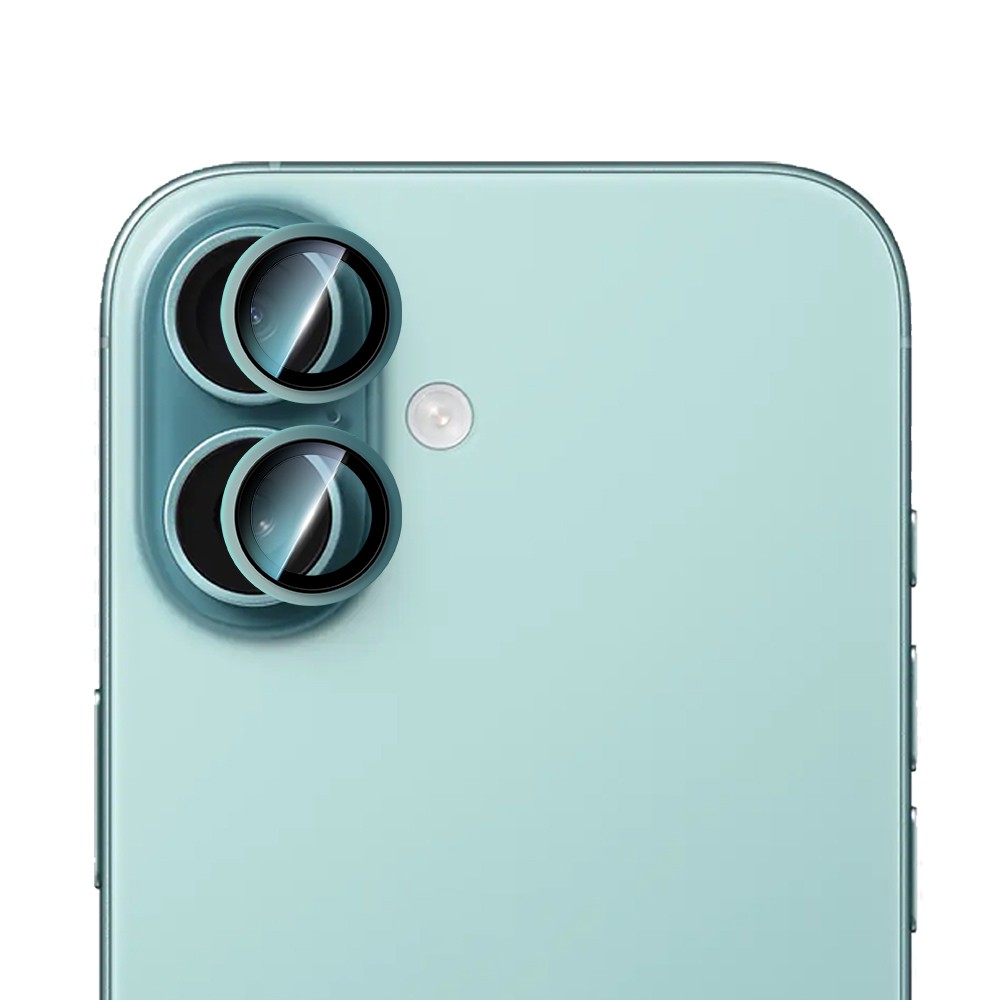 Apple iPhone 16 CaseWorld Alloy Two-Color Serisi Lens Koruyucu