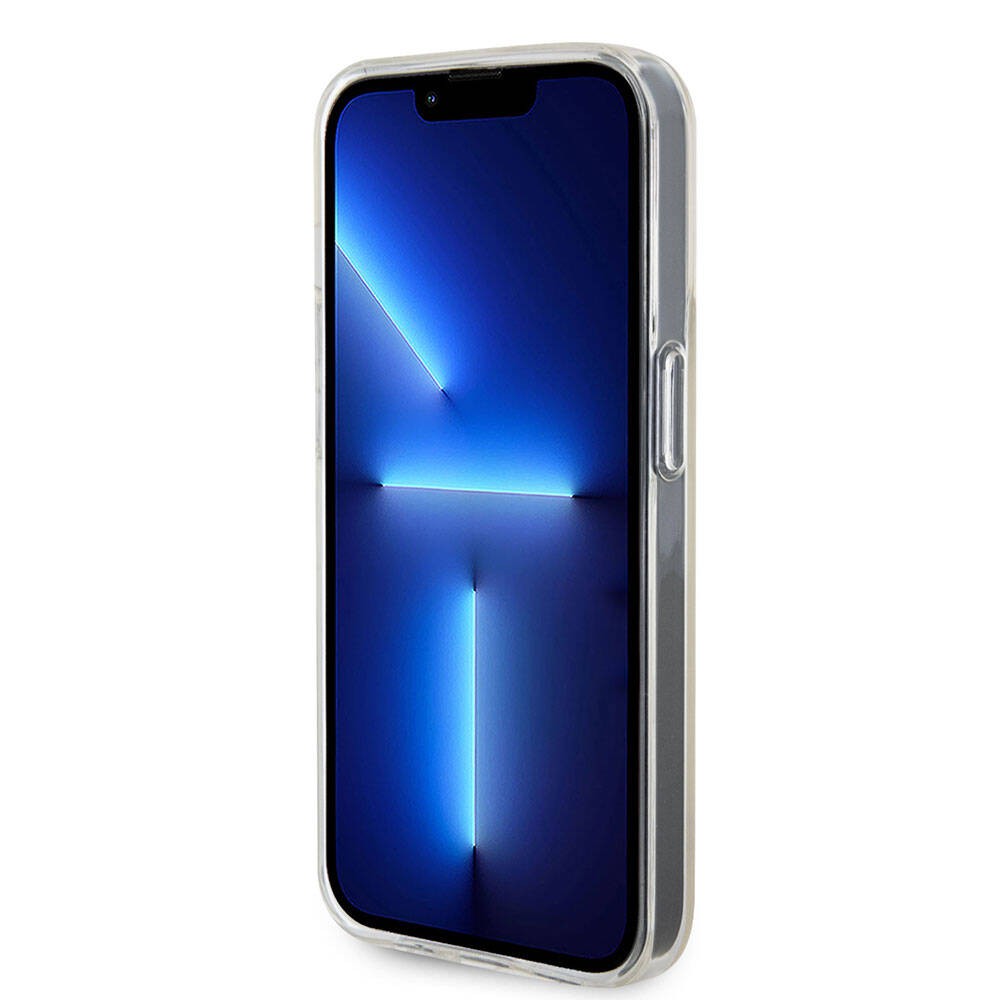 iPhone 15 Pro Kılıf Guess Orjinal Lisanslı Yazı Logolu Mirror Disco Kılıf