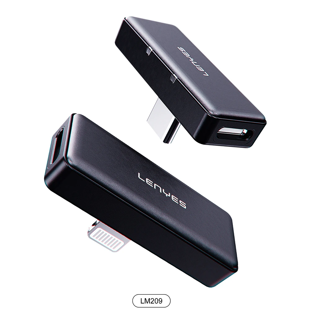 Lenyes LM209 Lightning Portlu Kablosuz Yaka Mikrofonu