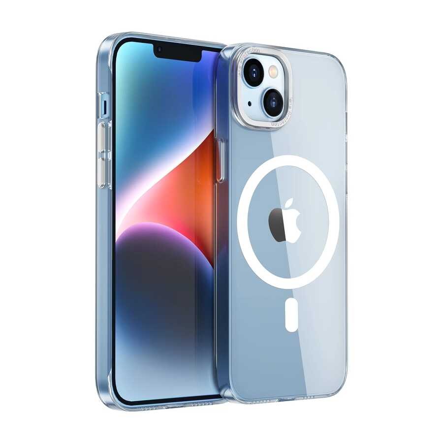iPhone 14 Kılıf Wiwu MCC-102 Magnetic Crystal Sert PC Kılıf