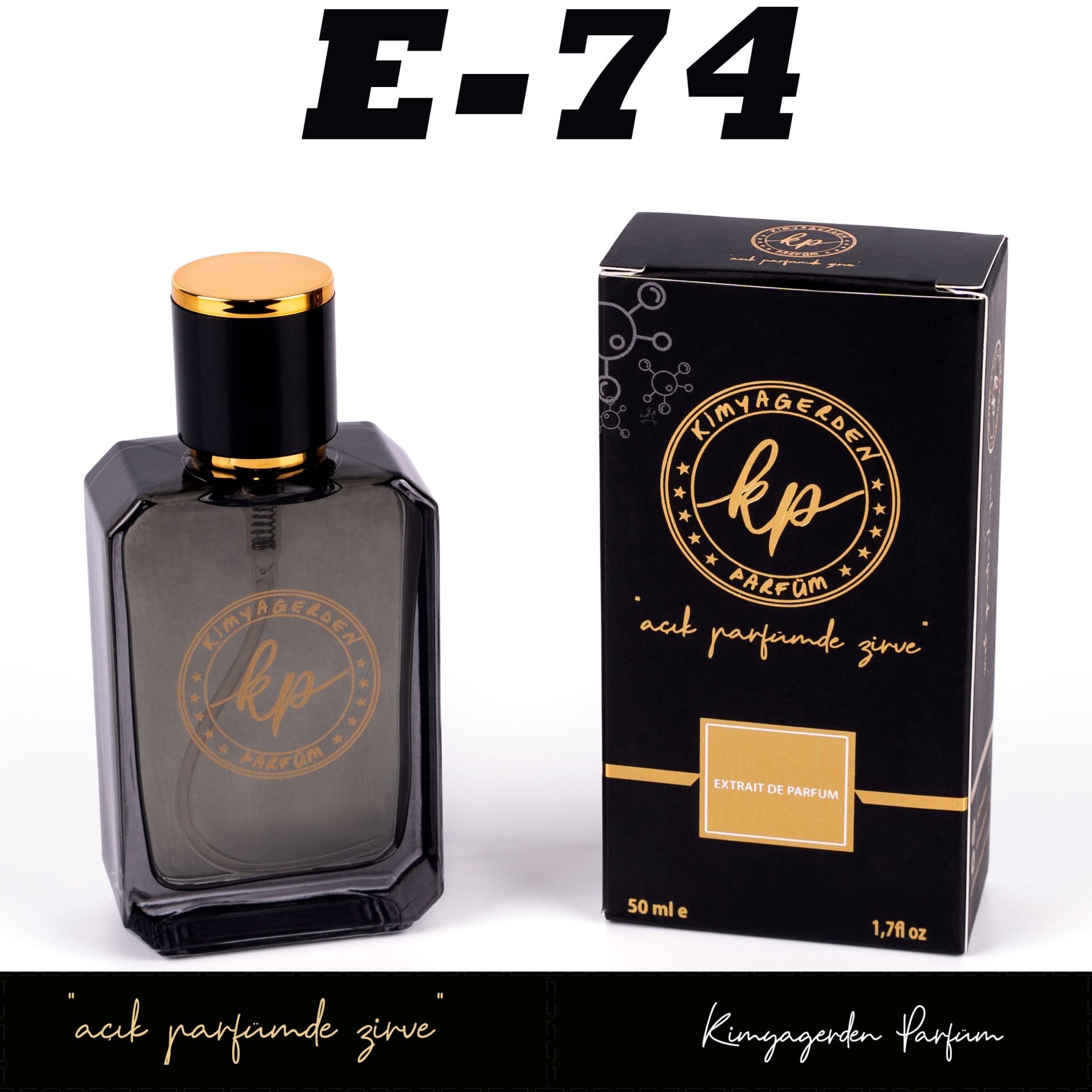 E-74 Kimyagerden Oud Satin Mood ( Unisex ) - 50 ml