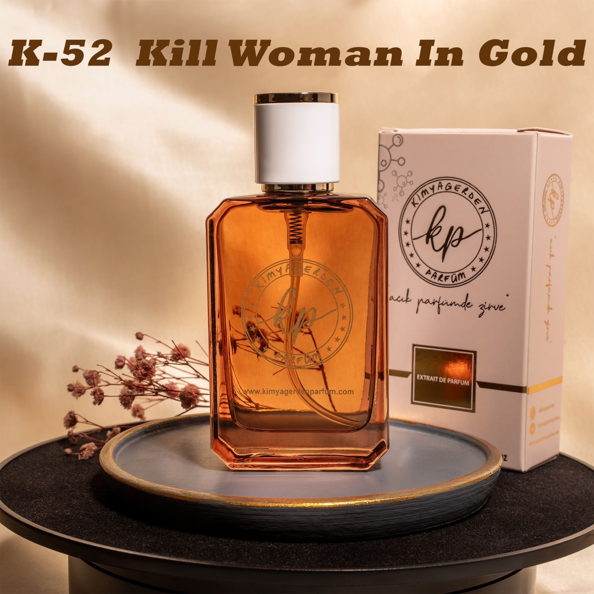 K-52 Kimyagerden Woman In Gold - 50 ml