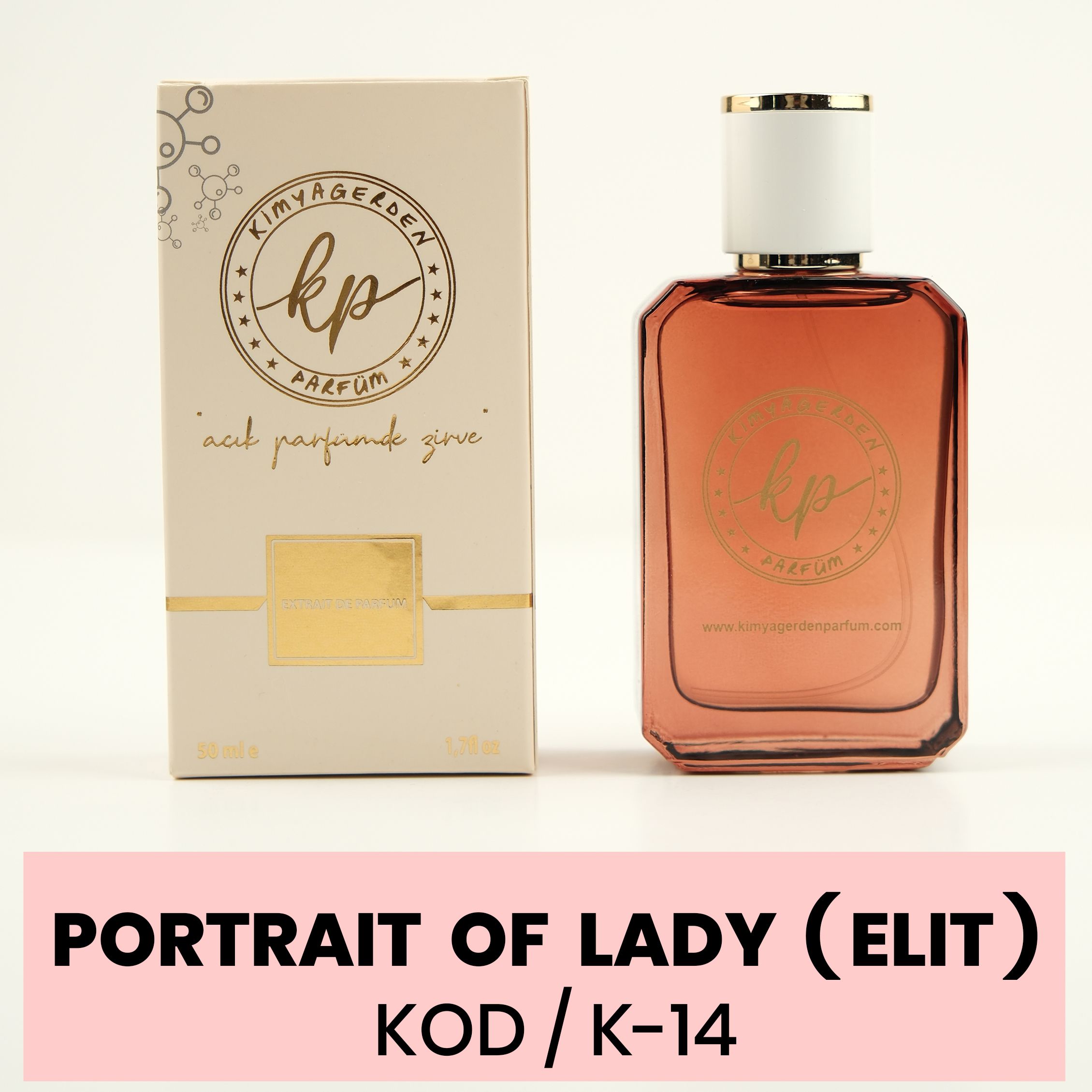 K-14 Kimyagerden Fred - Portrait Of A Lady - Elit seri - 50 ml