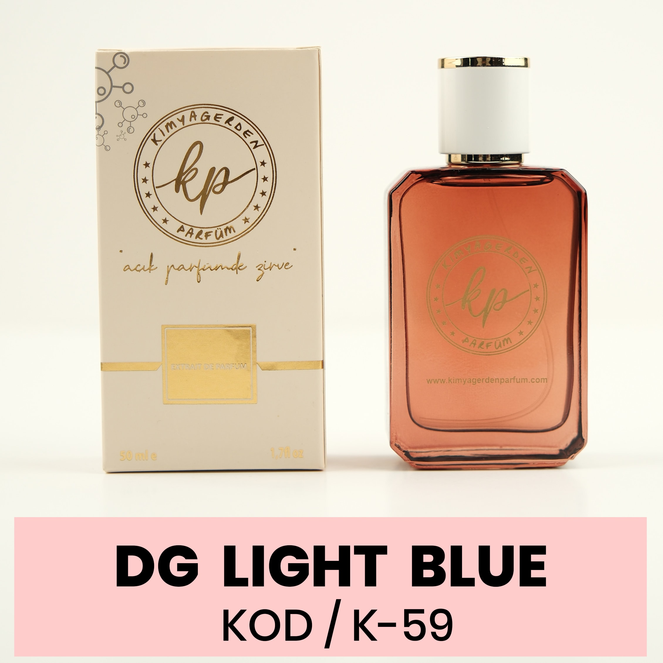 K-59 Kimyagerden DG Light Blue  - 50 ml