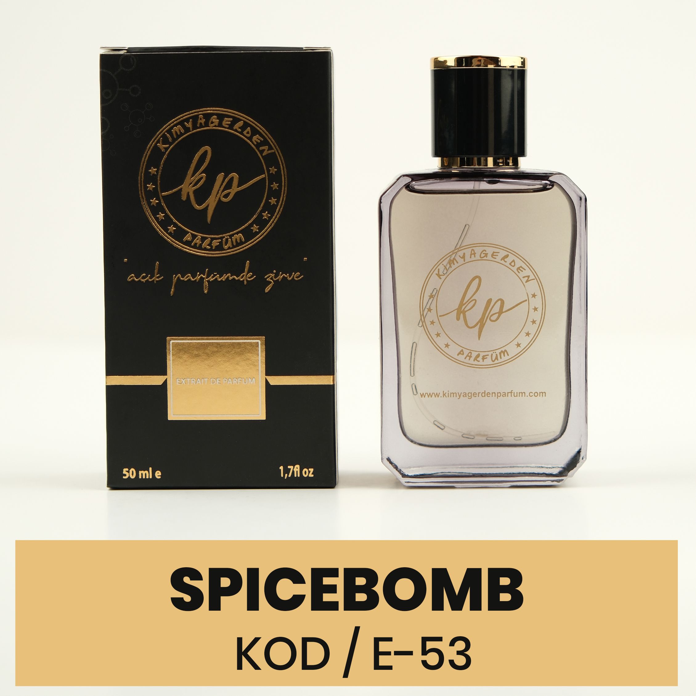 E-53 Kimyagerden Spicebomb - 50 ml