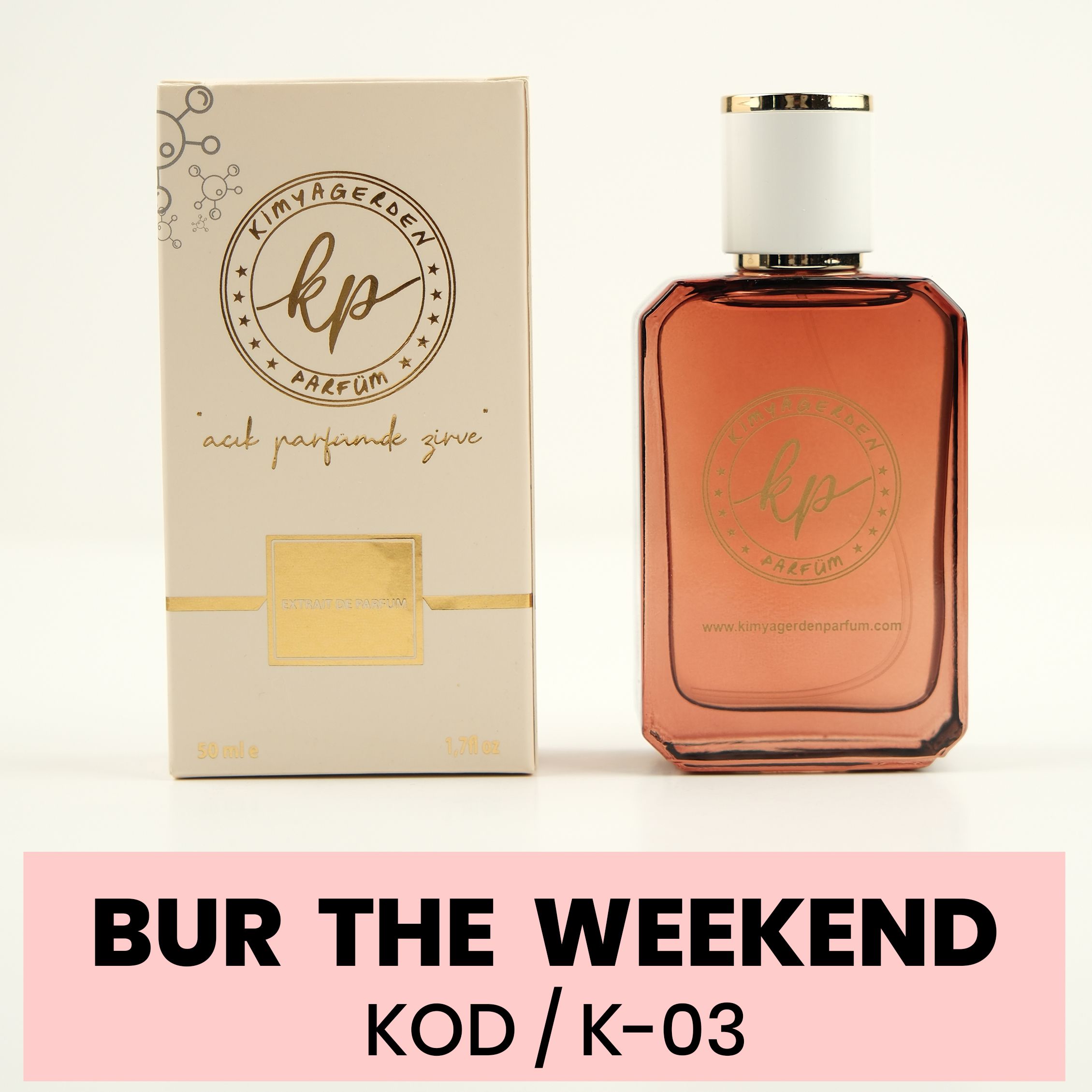 K-03 Kimyagerden Bur Weekend - 50 ml