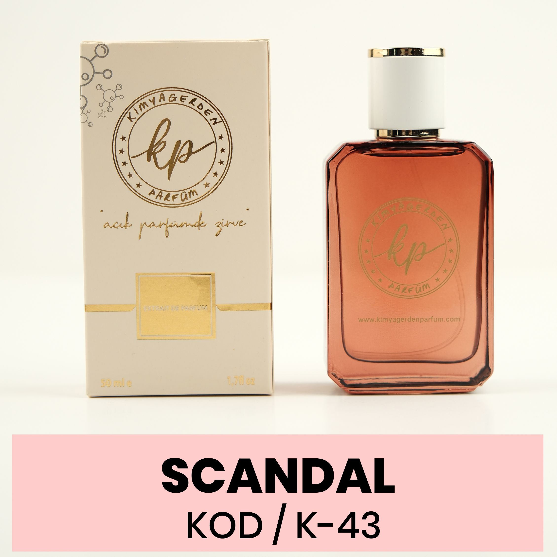 K-43 Kimyagerden Scandal - 50 ml