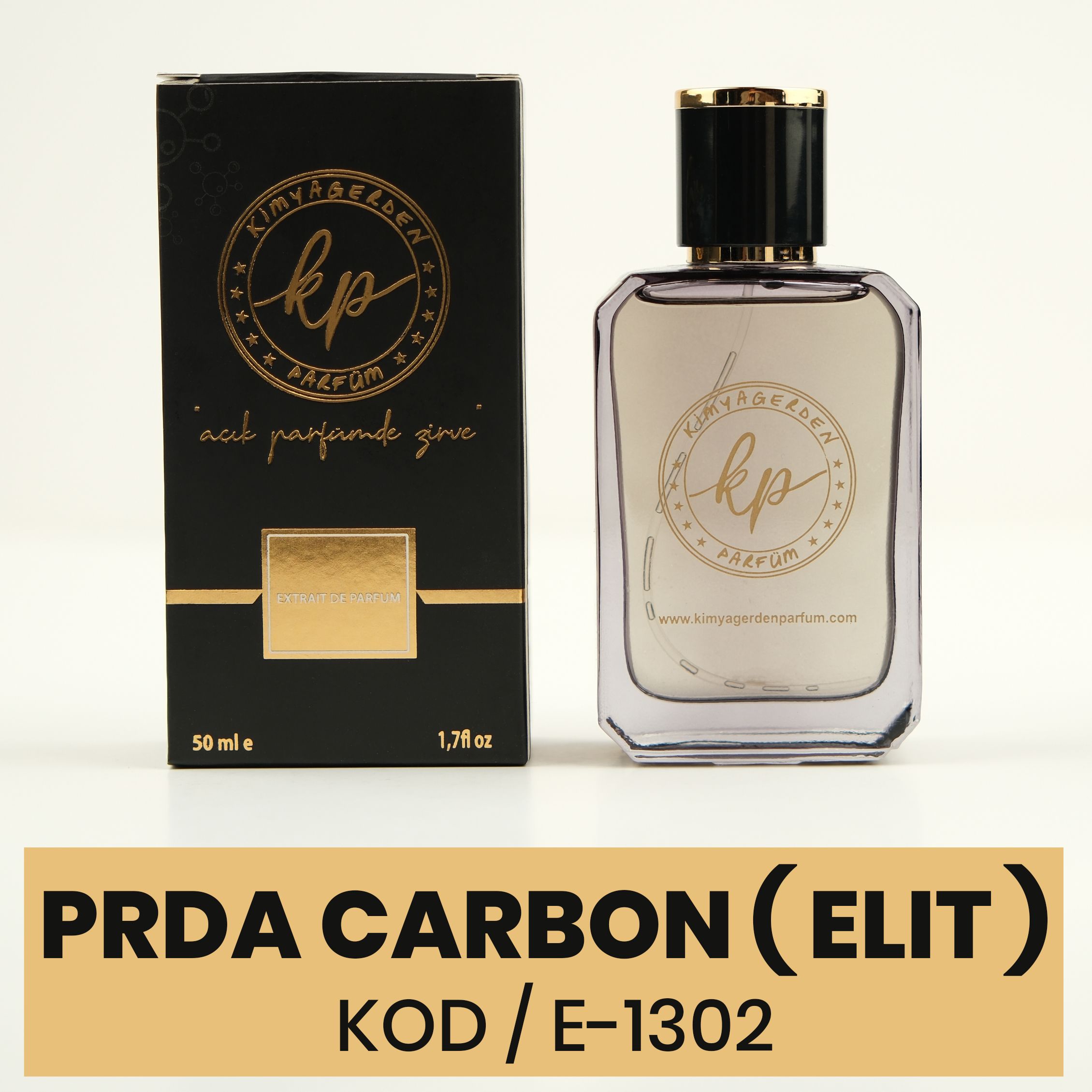 E-1302 Kimyagerden Prda Luna Carbon - Elit Seri - 50 ml