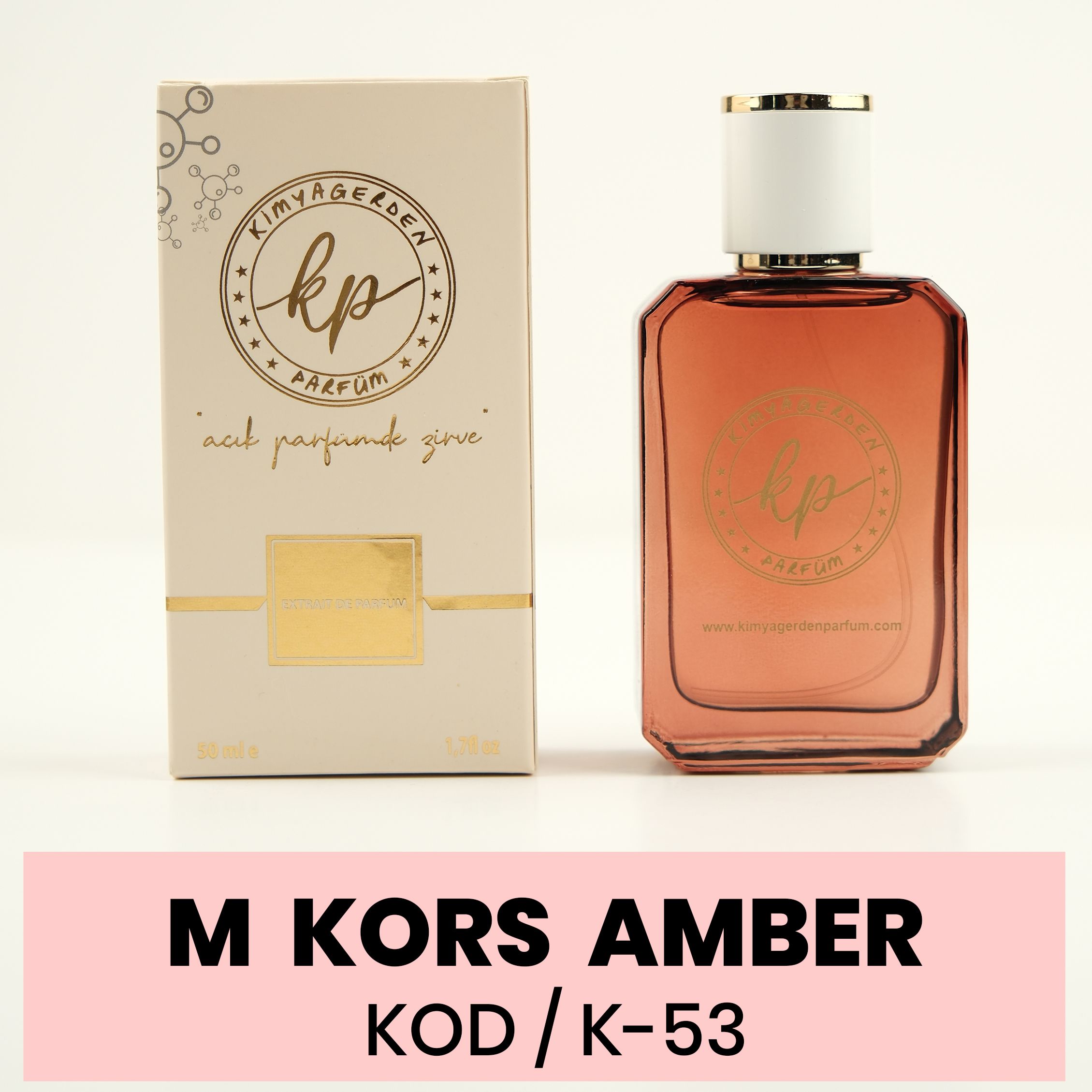 K-53 Kimyagerden Micel Kors Amber - 50 ml