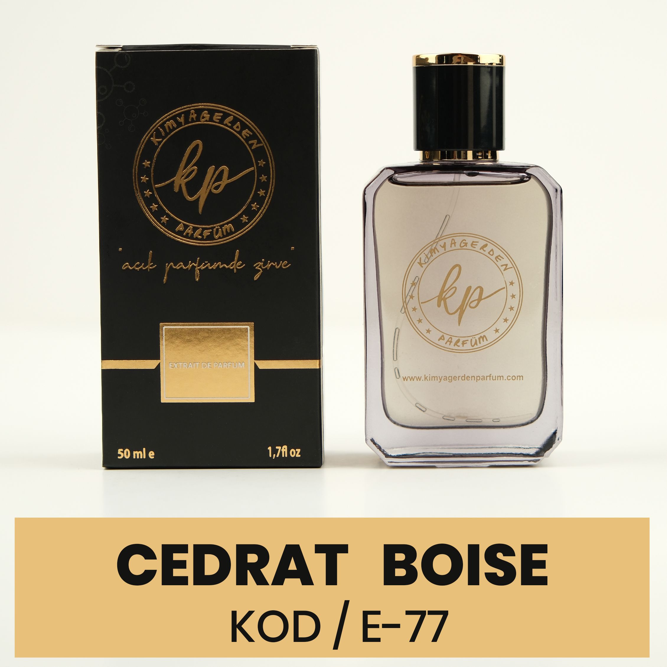 E-77 Kimyagerden Cedrat Boise (Unisex) - 50 ml