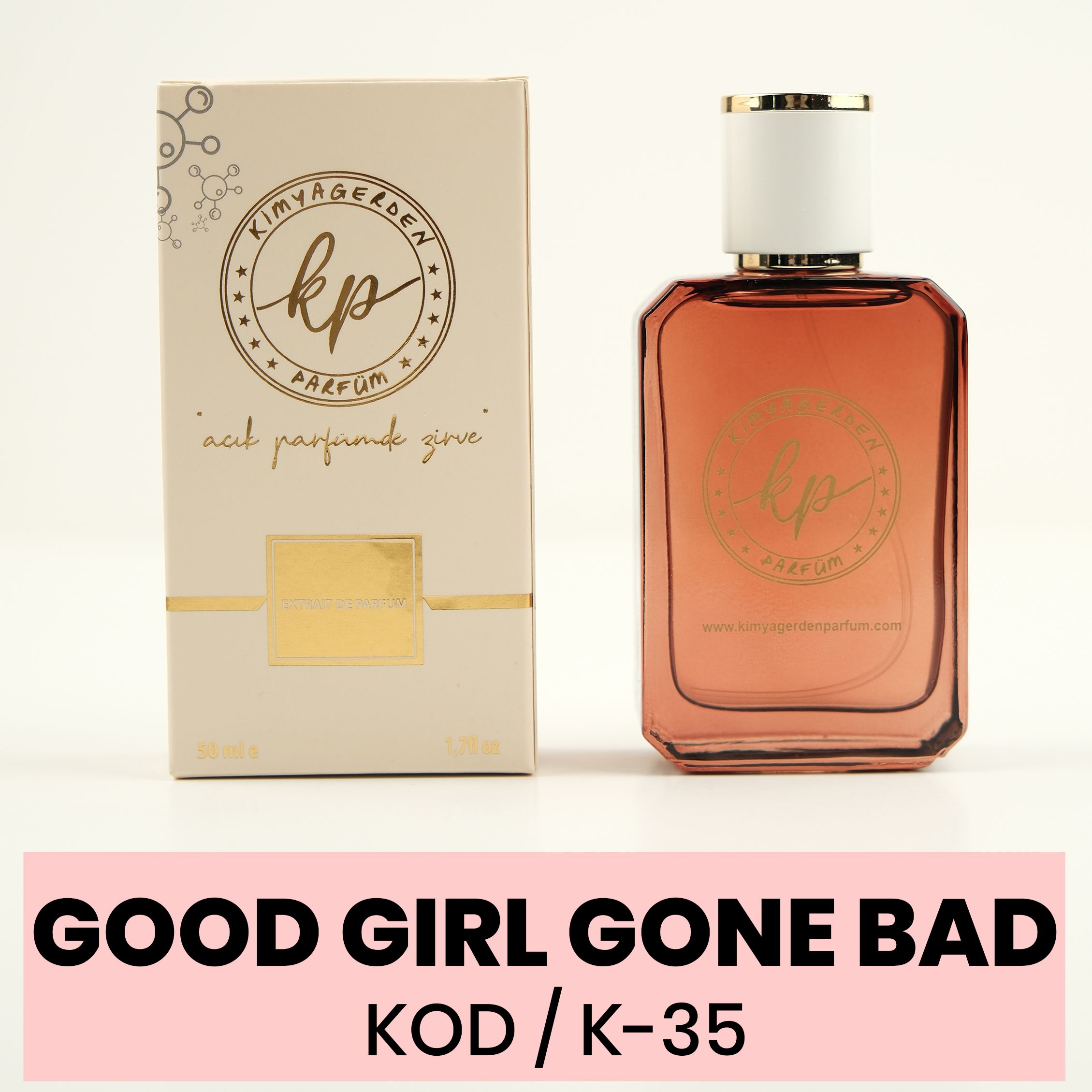 K-35 Kimyagerden Good Girl Gone Bad - 50 ml