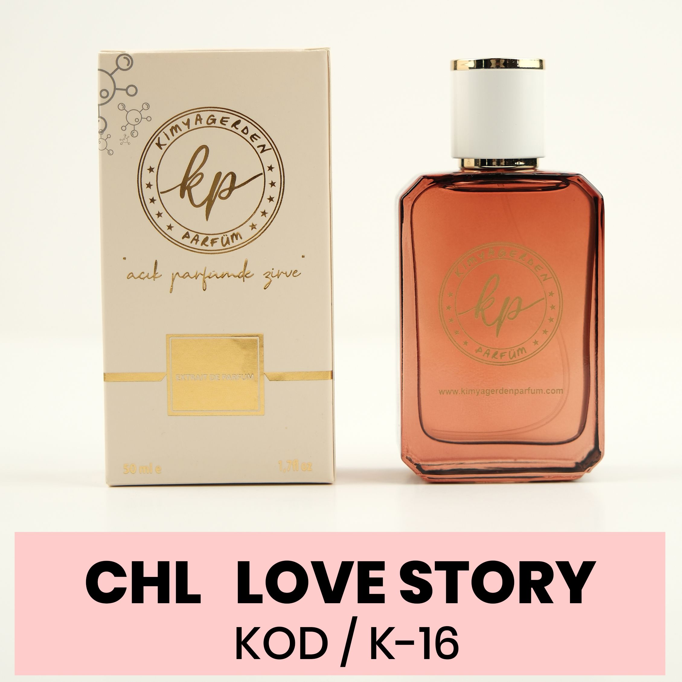 K-16 Kimyagerden CHL Love Story - 50 ml