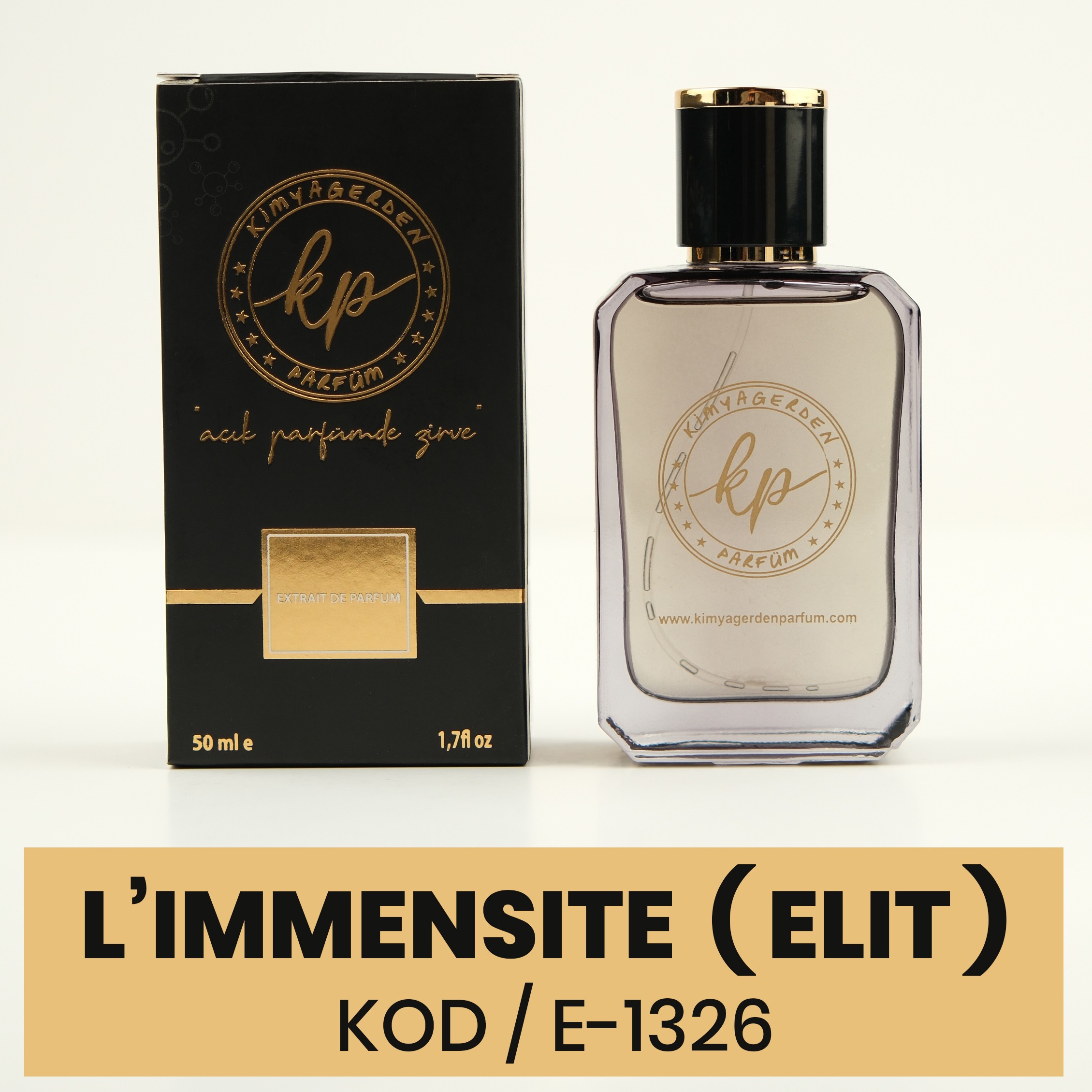 E-1326 Kimyagerden L'immensite - Elit seri (Unisex) - 50 ml