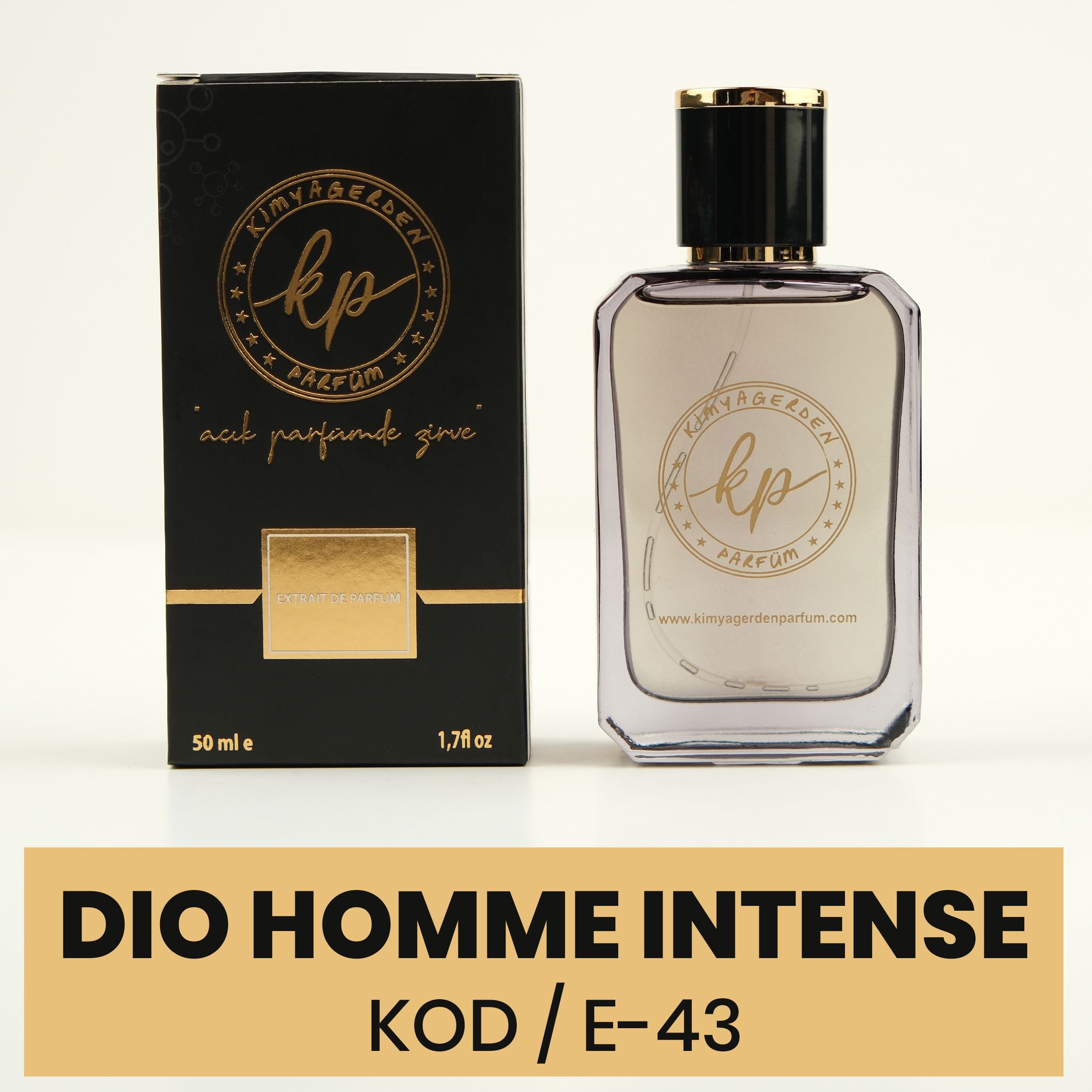 E-43 Kimyagerden Dio Homme Intense - 50 ml