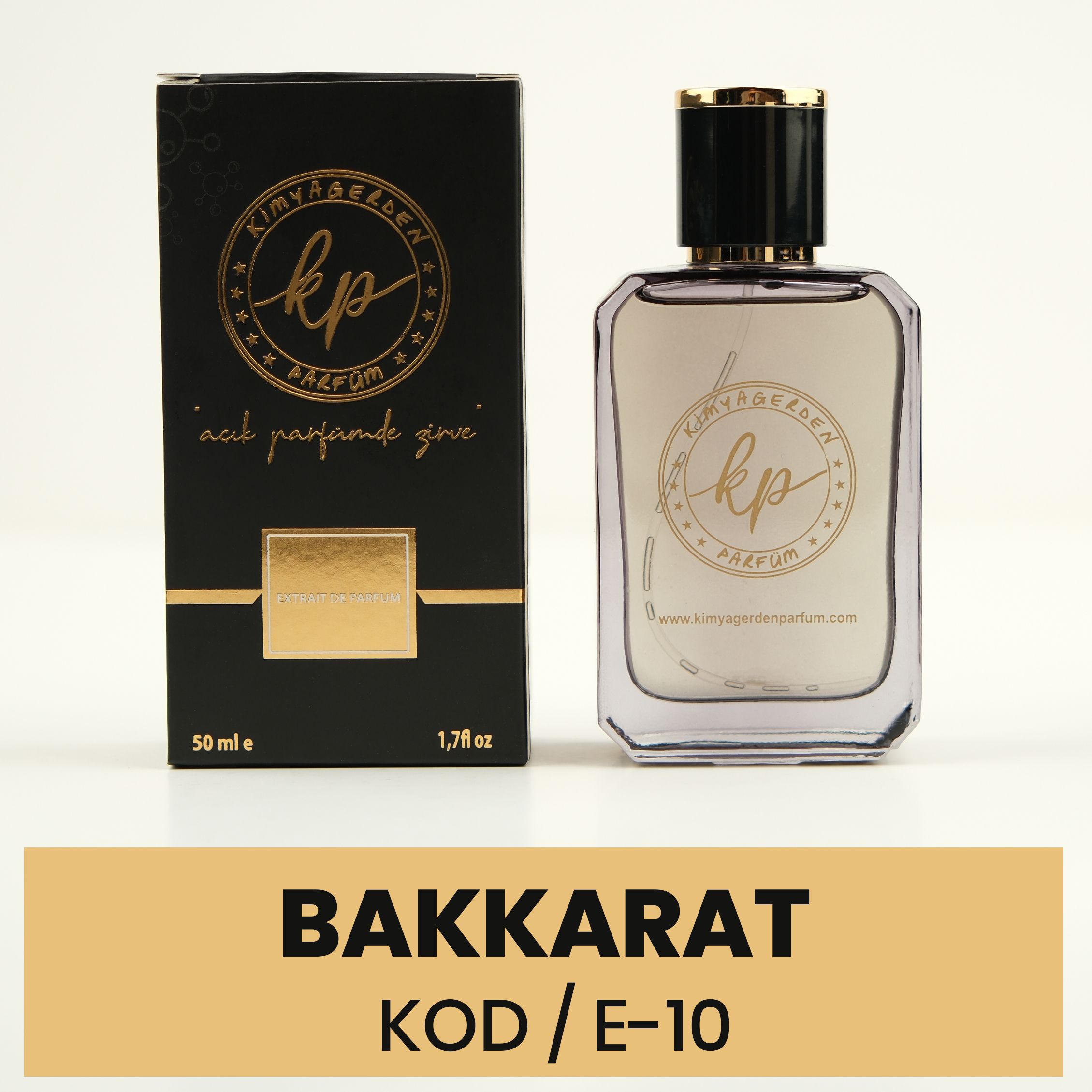 E-10 Kimyagerden Bakkarat Rouge - (Unisex) 50 ml