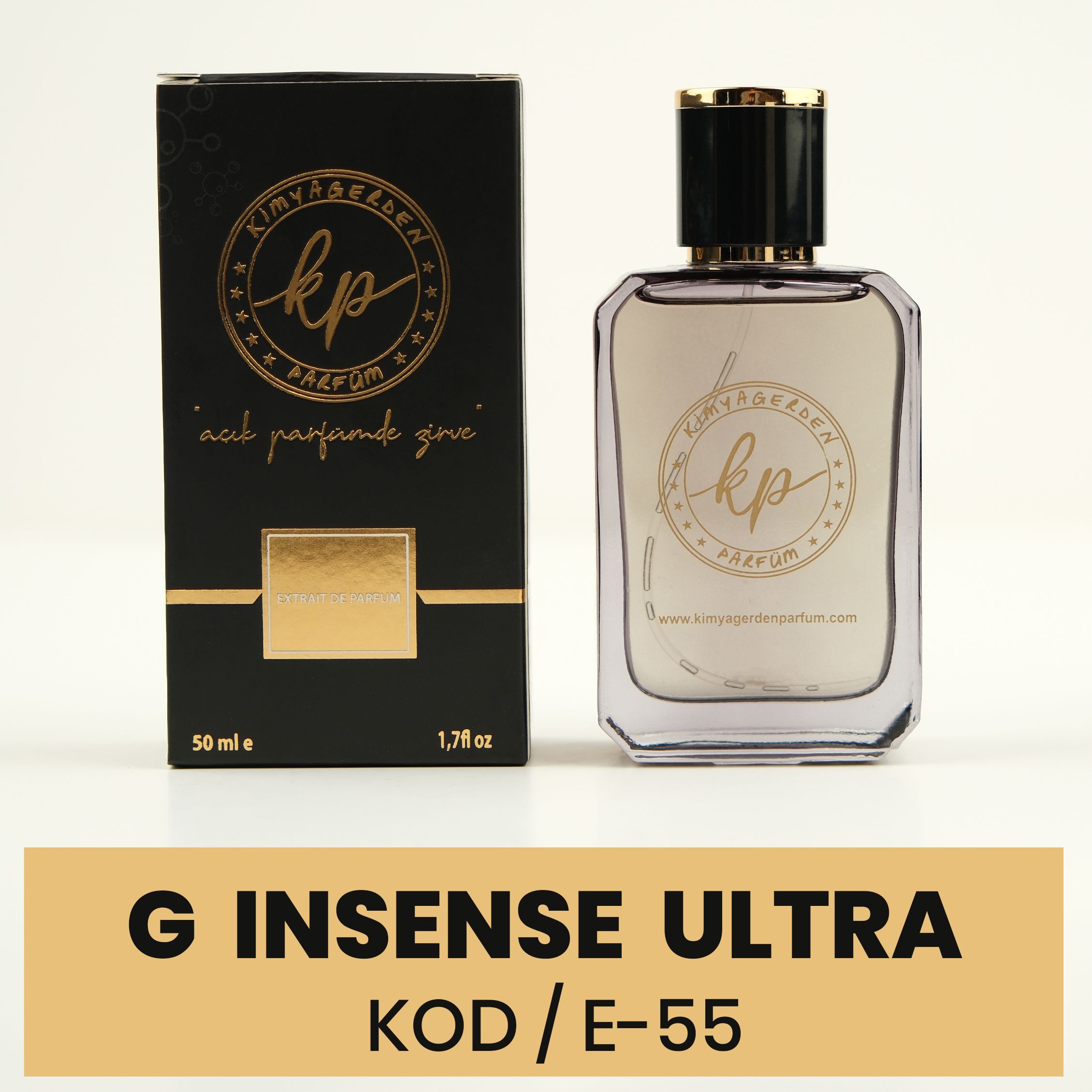 E-55 Kimyagerden G Insense Ultramarine - 50 ml