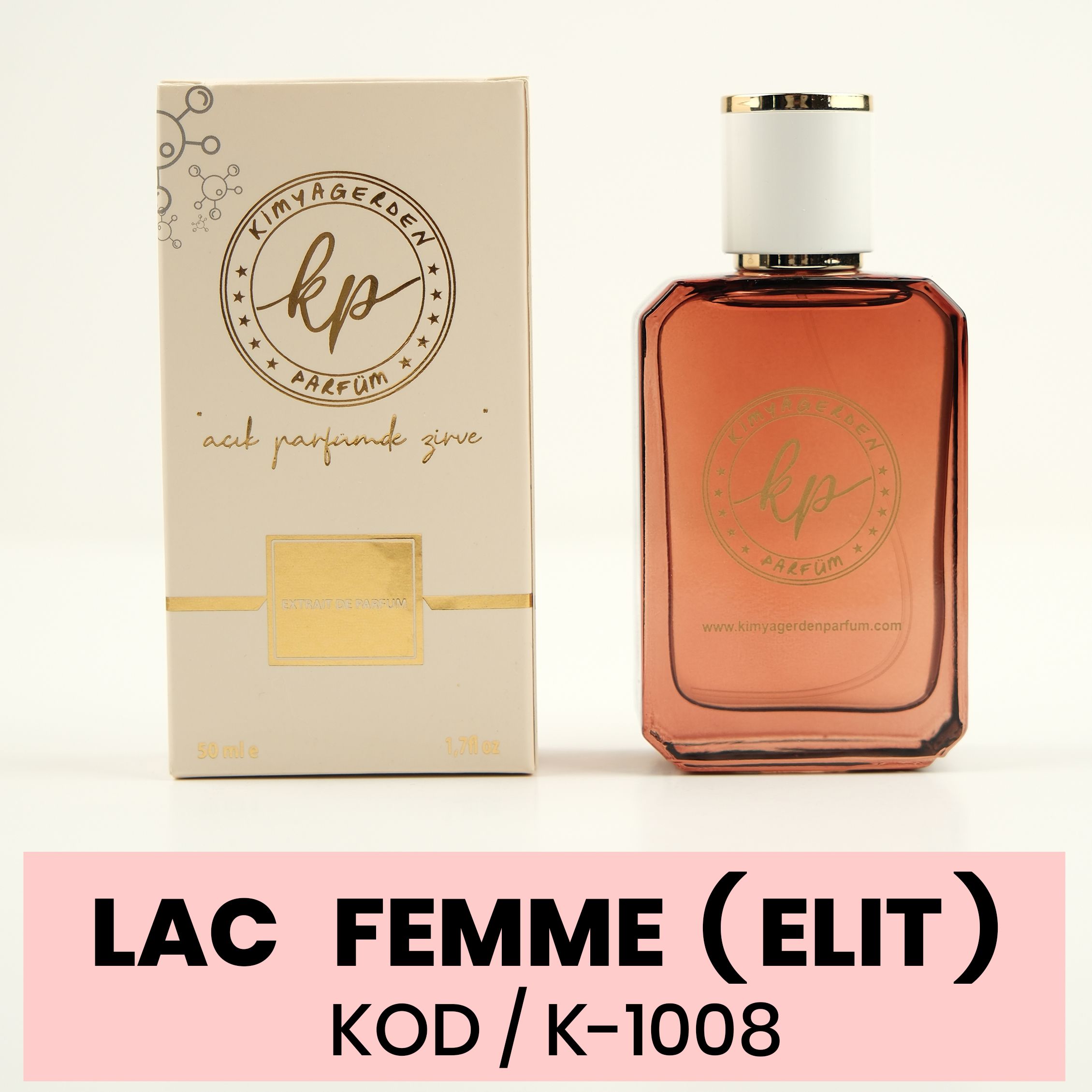 K-1008 Lacos Femme - Elit seri - 50 ml