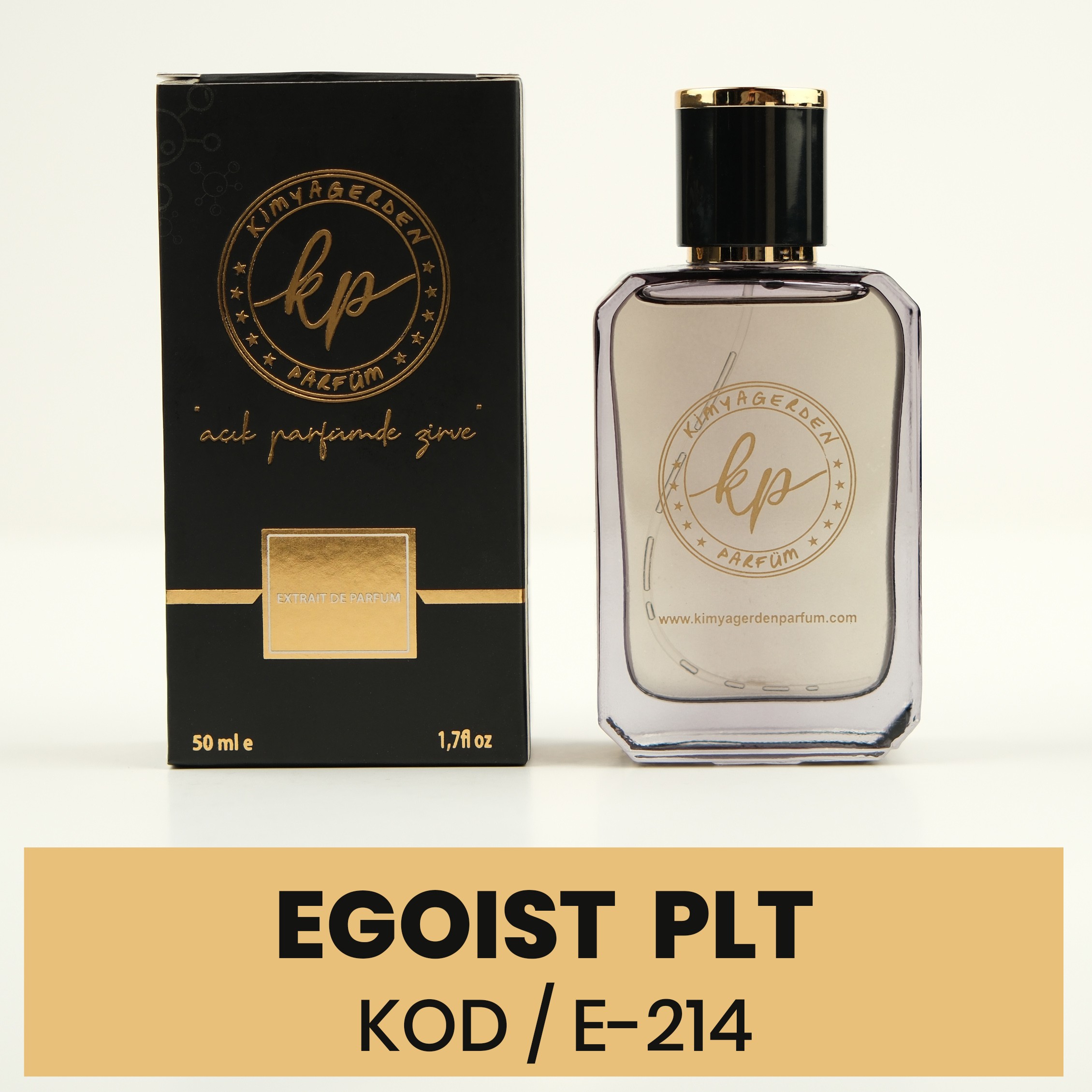 E-214 Kimyagerden Egoist Platinum - 50 ml