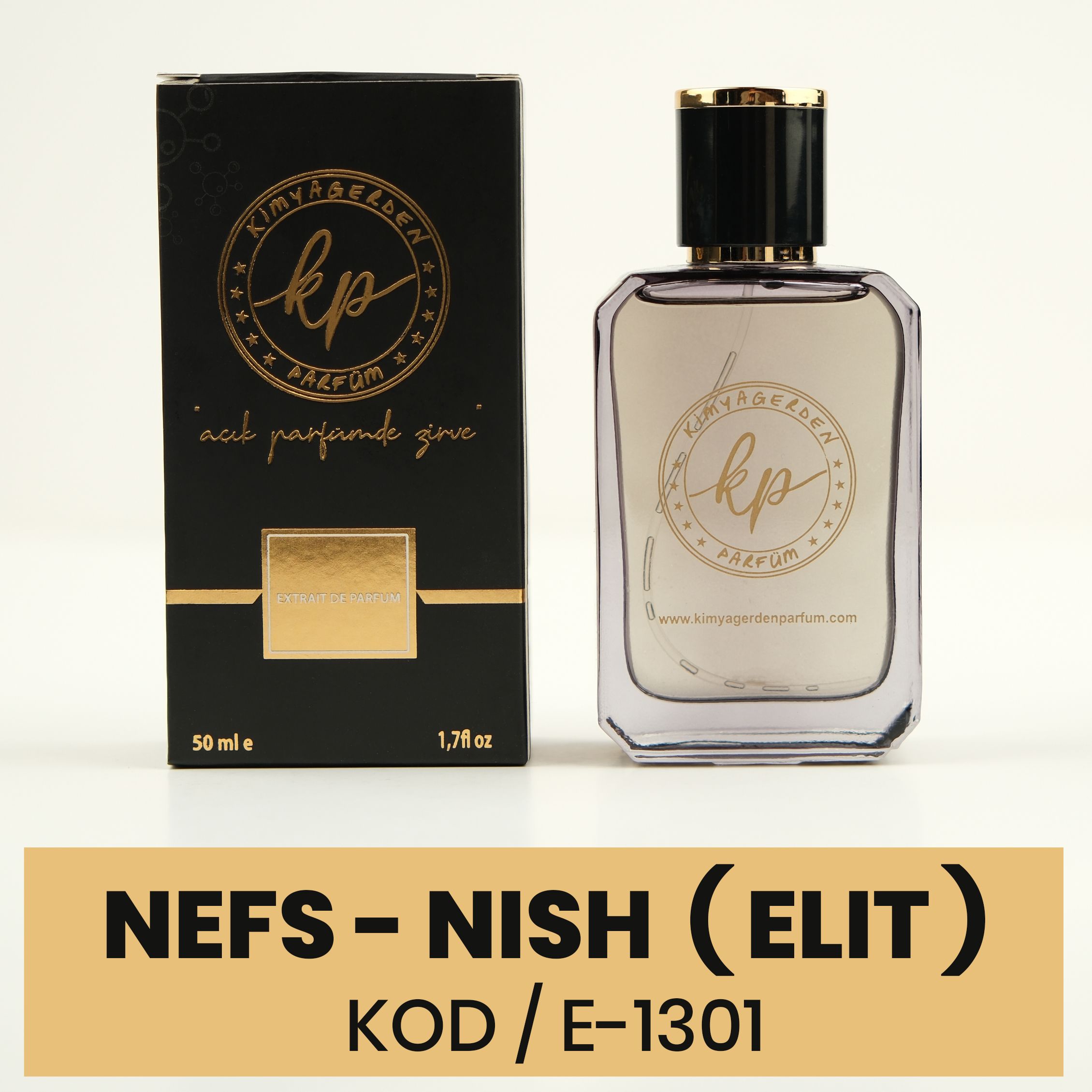 E-1301 Kimyagerden Nefs Nish - Elit seri - 50 ml