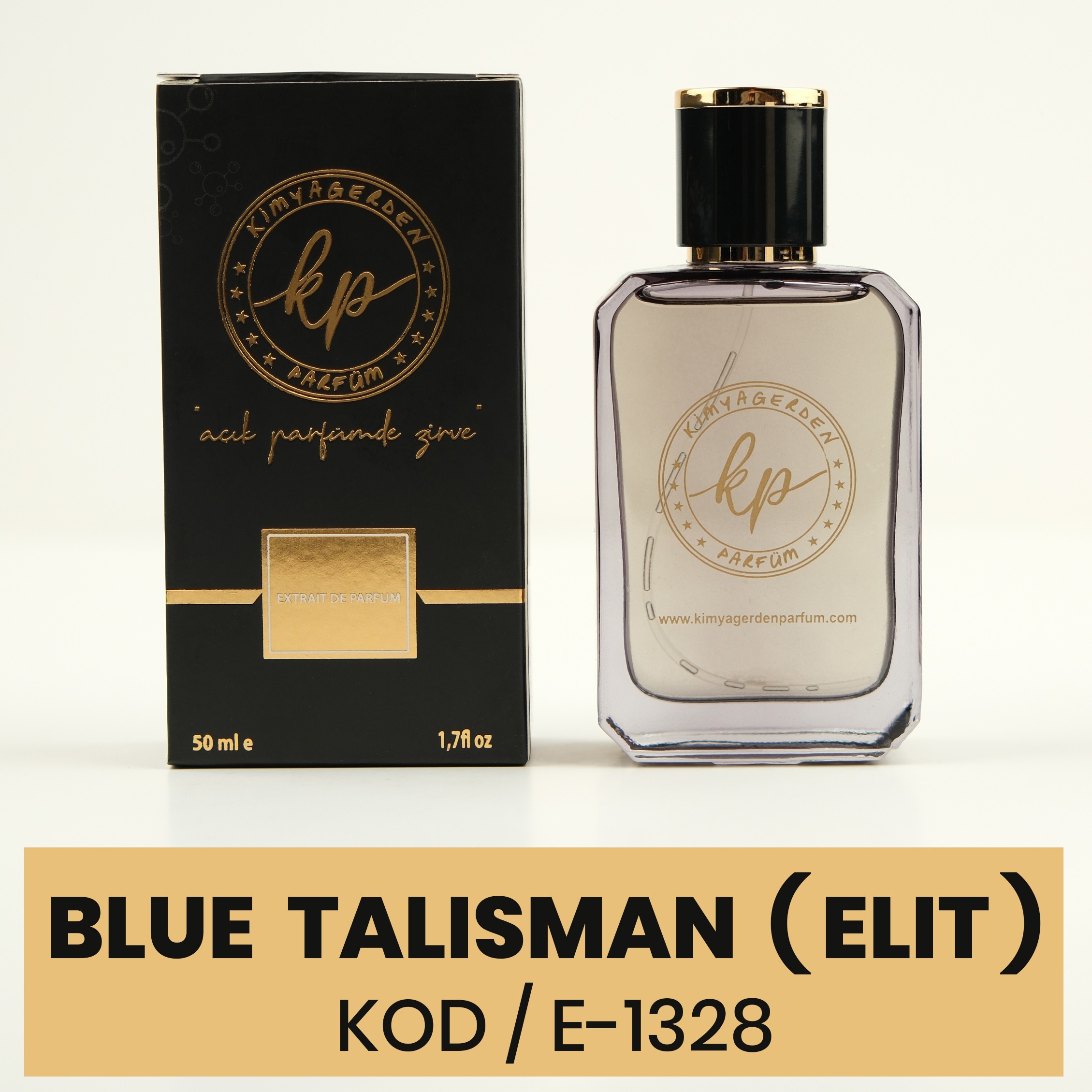 E-1328 Kimyagerden Blue Talisman - Elit seri ( Unisex ) - 50 ml