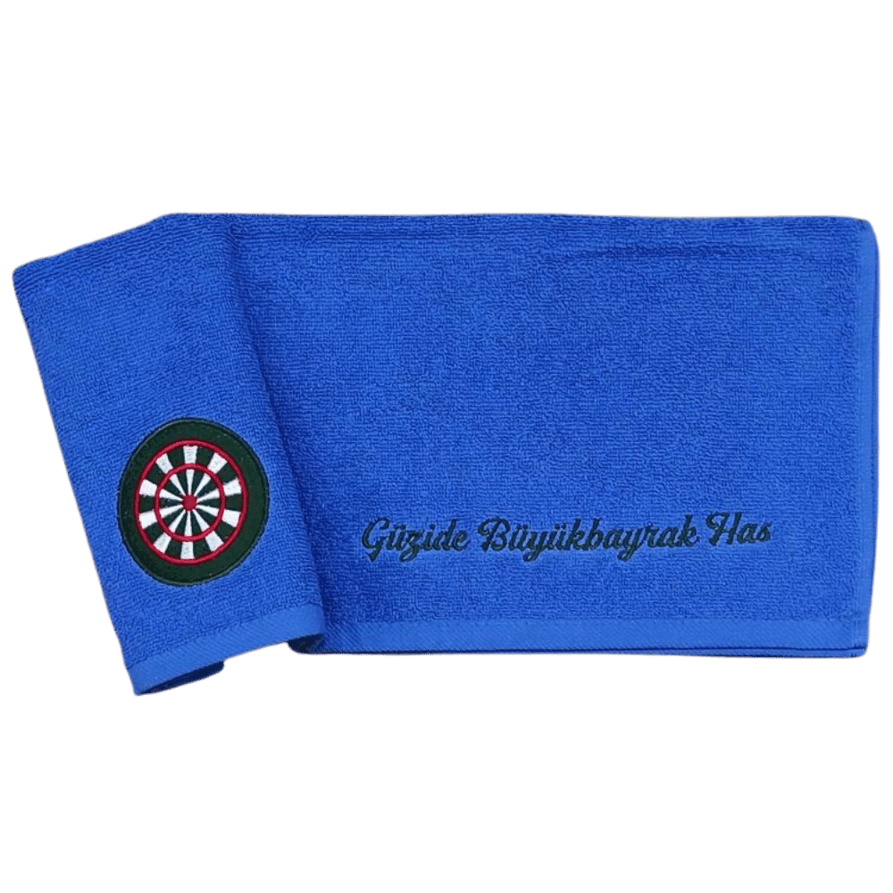 Dart Tahtası Deseni İşlemeli Havlu DTDIDH01