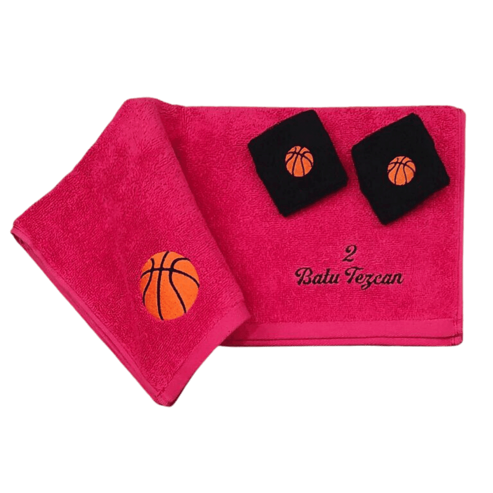 Basketbol Temalı Set BTBS010 - Kırmızı