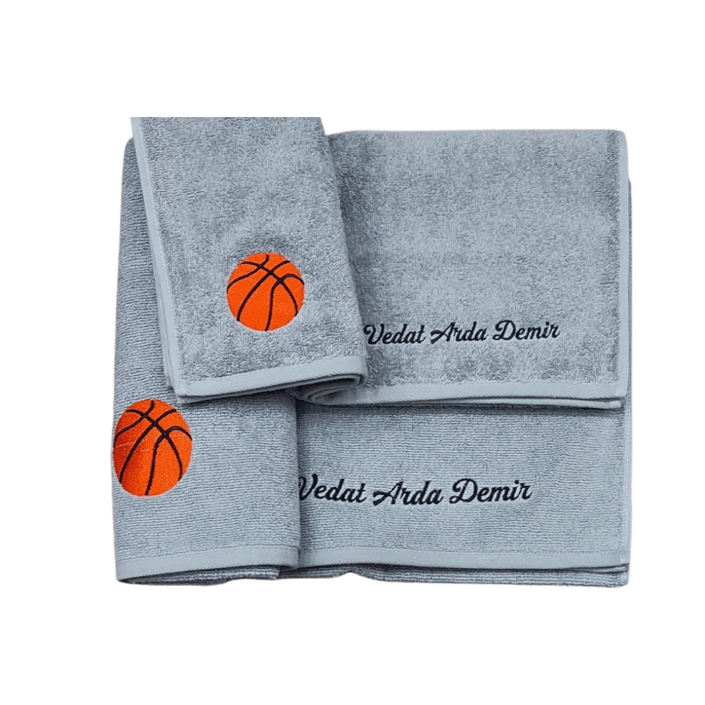 Basketbol Temalı Set BTBS08 - Gri